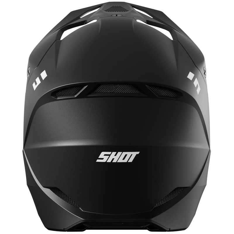 Cască motocross Shot Furious Solid negru mat