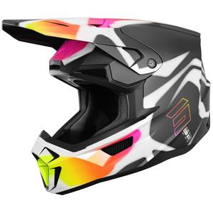 Cască motocross Shot Lite Devil negru mat
