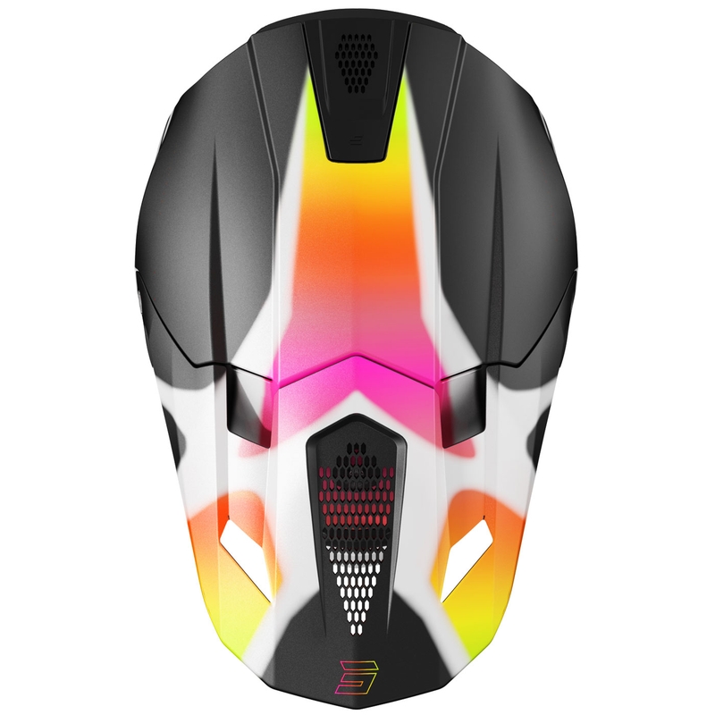 Cască motocross Shot Lite Devil negru mat