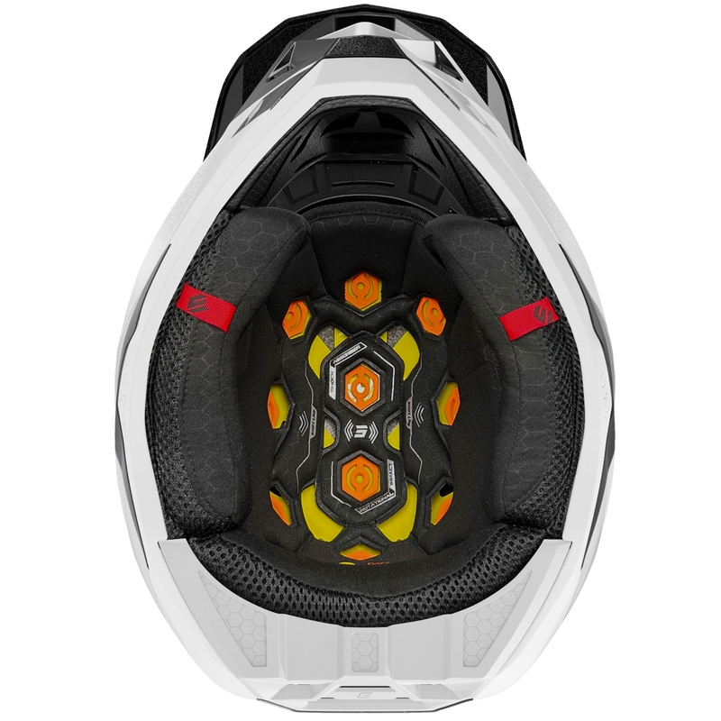 Cască motocross Shot Lite S10 holografică perlată