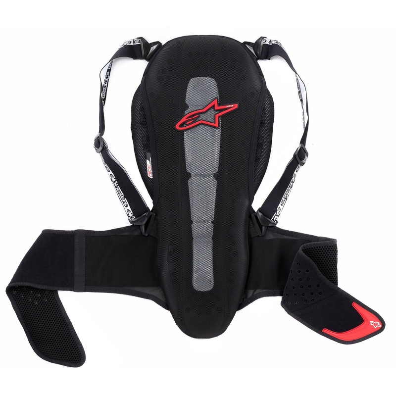 Alpinestars Nucleon KR-2 protecție pentru coloană vertebrală negru-roșu