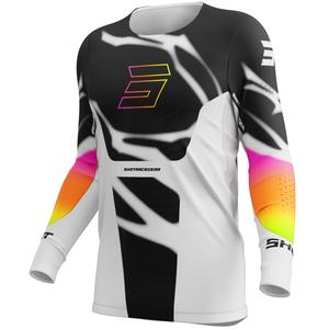 Tricou de motocross Shot Aerolite Devil negru