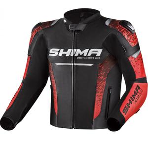 Geacă de motocicletă Shima STR 2.0 negru-roșu