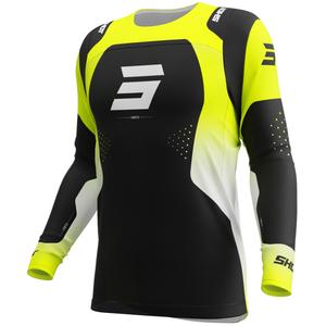 Tricou motocross Shot Contact Ionyx galben fluo