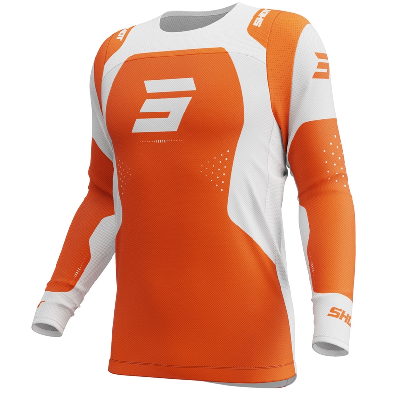 Tricou motocross Shot Contact Ionyx portocaliu