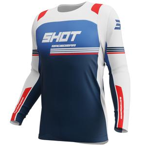 Tricou motocross Shot Contact Linear Patriot