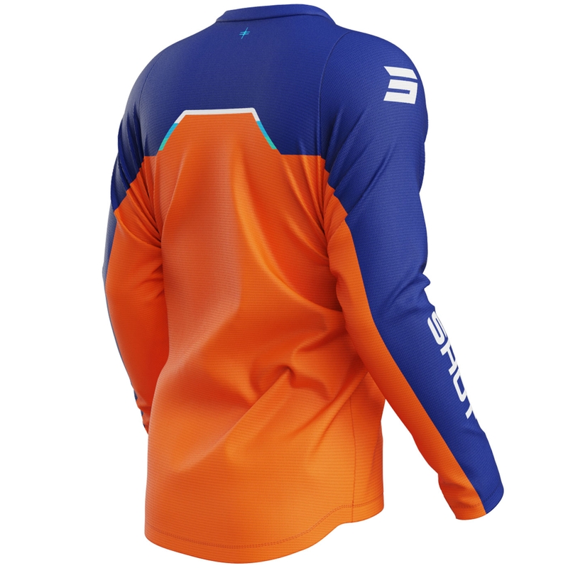 Tricou motocross Shot Devo Daytona portocaliu