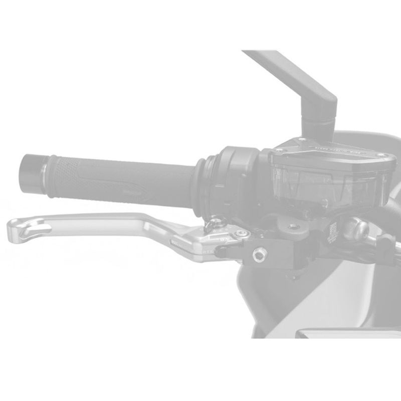 Maneta de ambreiaj fara adaptor PUIG 4.0 lung black/black