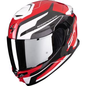 Cască integrală pentru motocicletă Scorpion EXO-GT SP Air Flex roșu-alb