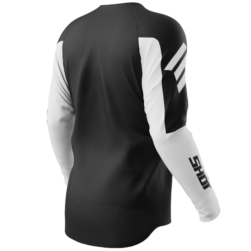 Tricou motocross Shot Draw Private alb