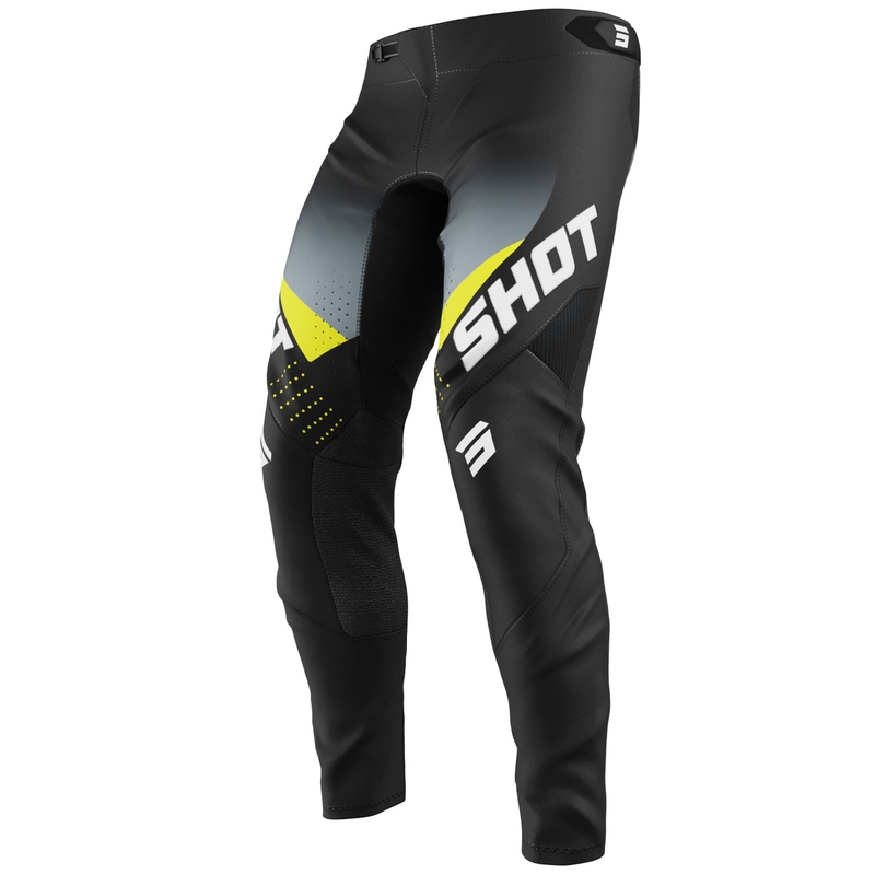 Pantaloni motocross Shot Aerolite HVA 26 negru-gri