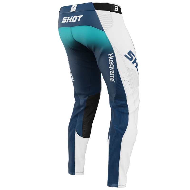 Pantaloni motocross Shot Aerolite HVA 26 albaștri