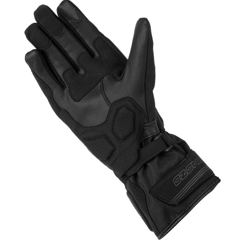 Mănuși pentru motociclete Ozone Touring WP negru