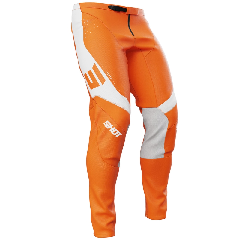 Pantaloni motocross Shot Contact Ionyx portocalii