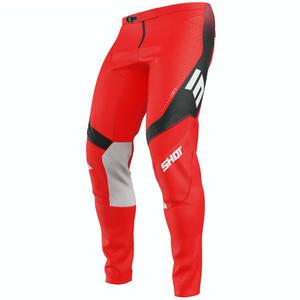 Pantaloni motocross Shot Contact Ionyx roșii
