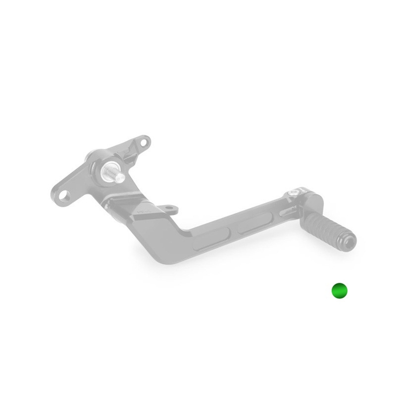 Brake foot pedal PUIG verde ajustabila