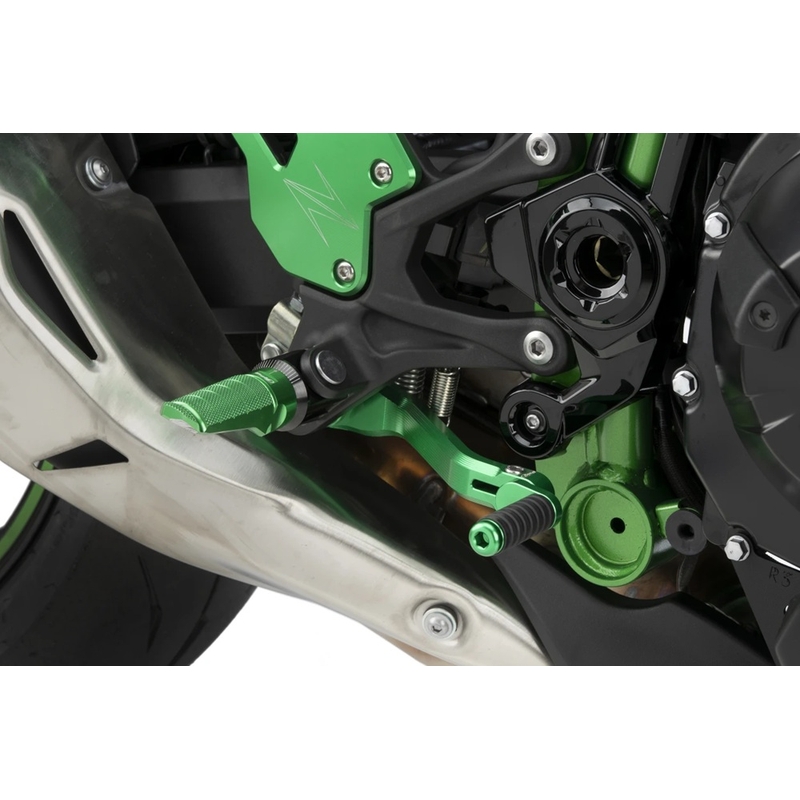 Brake foot pedal PUIG verde ajustabila