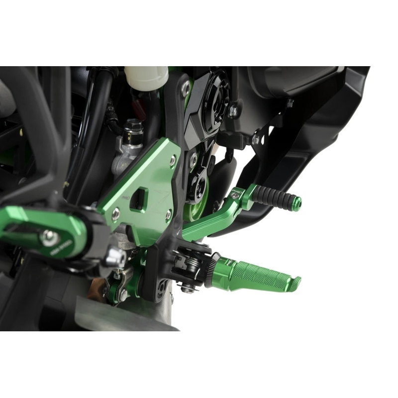 Brake foot pedal PUIG verde ajustabila