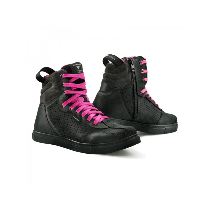 Shima Rebel Lady WP Negru Negru Cizme de motociclete pentru femei Vânzarea lichidare