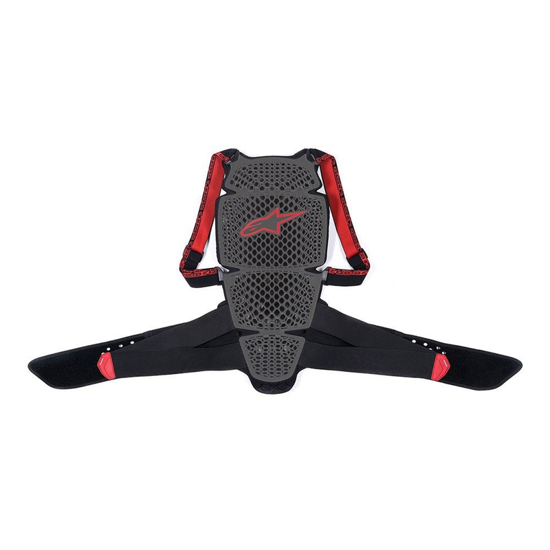 Alpinestars Nucleon Nucleon KR-CELL protecție pentru coloană vertebrală negru-gri-roșu