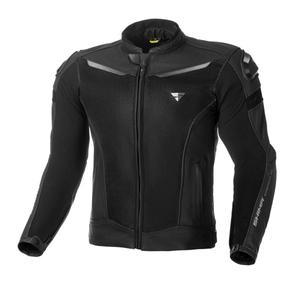 Jachetă pentru motociclete Shima Piston negru