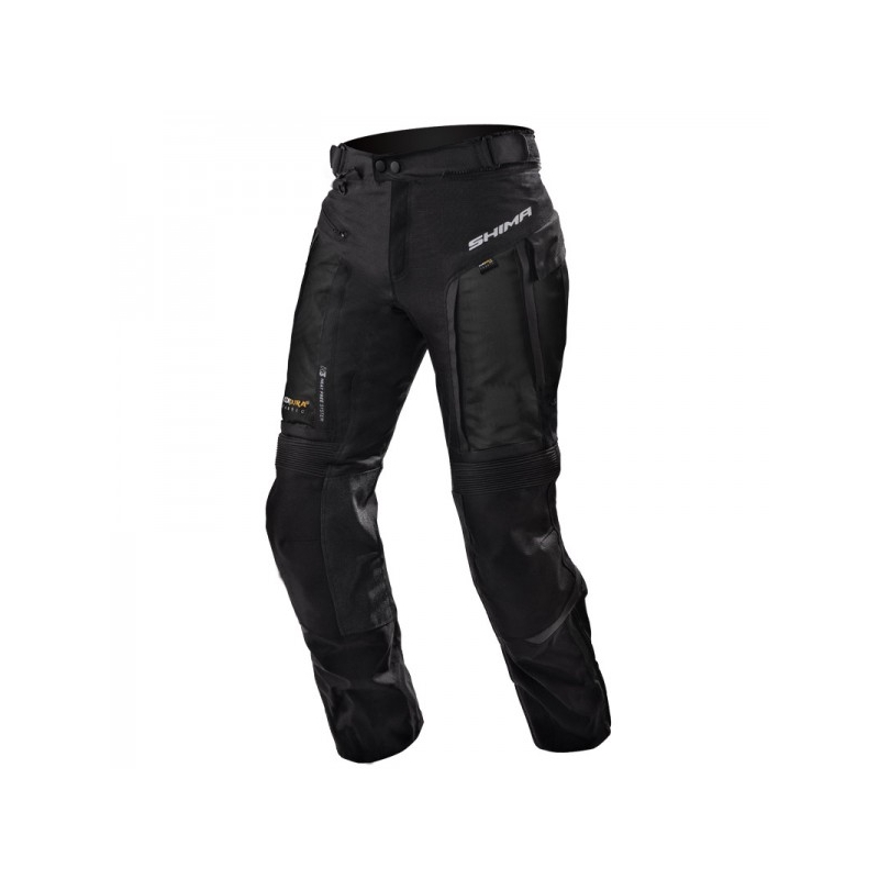 Shima Hero Hero Negru pantaloni de motociclete lichidare