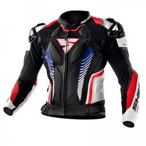 Shima Apex negru-alb-alb-roșu jachetă de motociclete lichidare