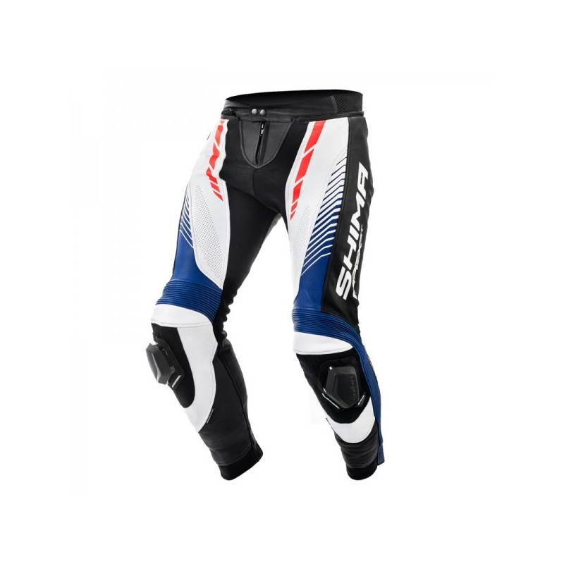 Shima Apex Negru-alb-roșu negru-alb-roșu pantaloni de motocicletă lichidare