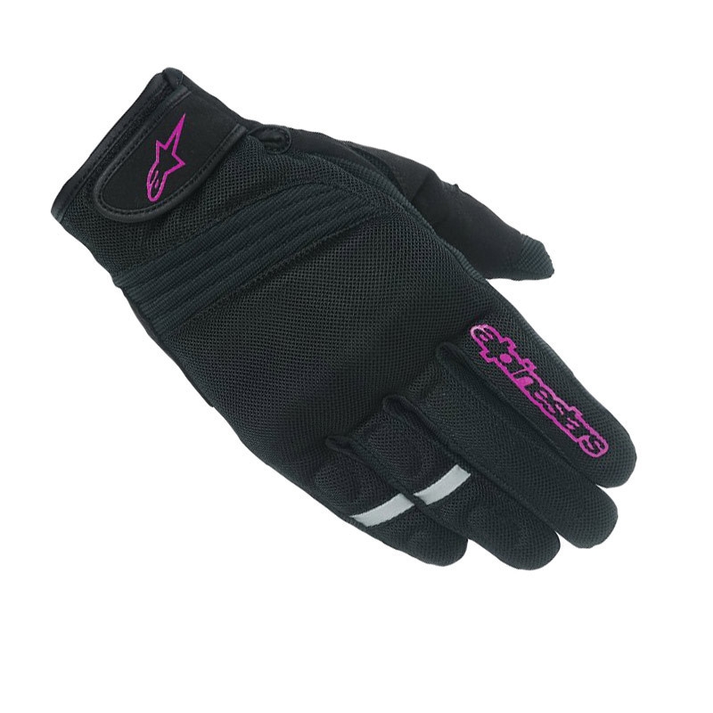 Alpinestars Stella Asama Air Mănuși de motocicletă pentru femei, negru și violet