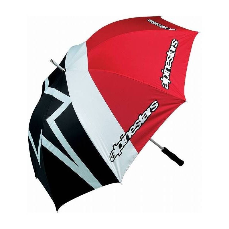 Umbrelă Alpinestars roșu-negru-alb