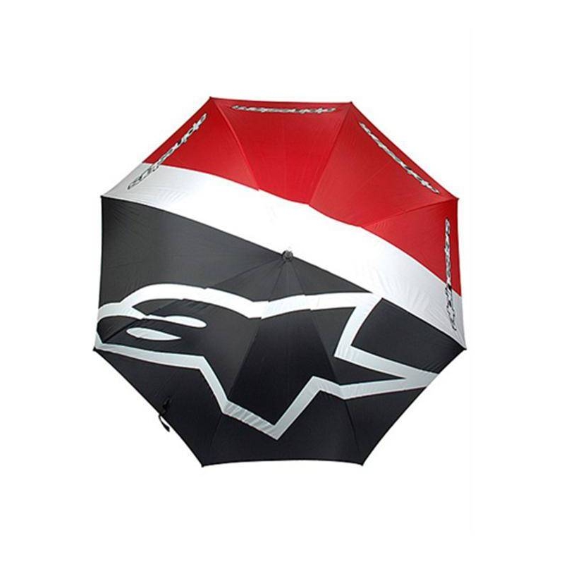 Umbrelă Alpinestars roșu-negru-alb