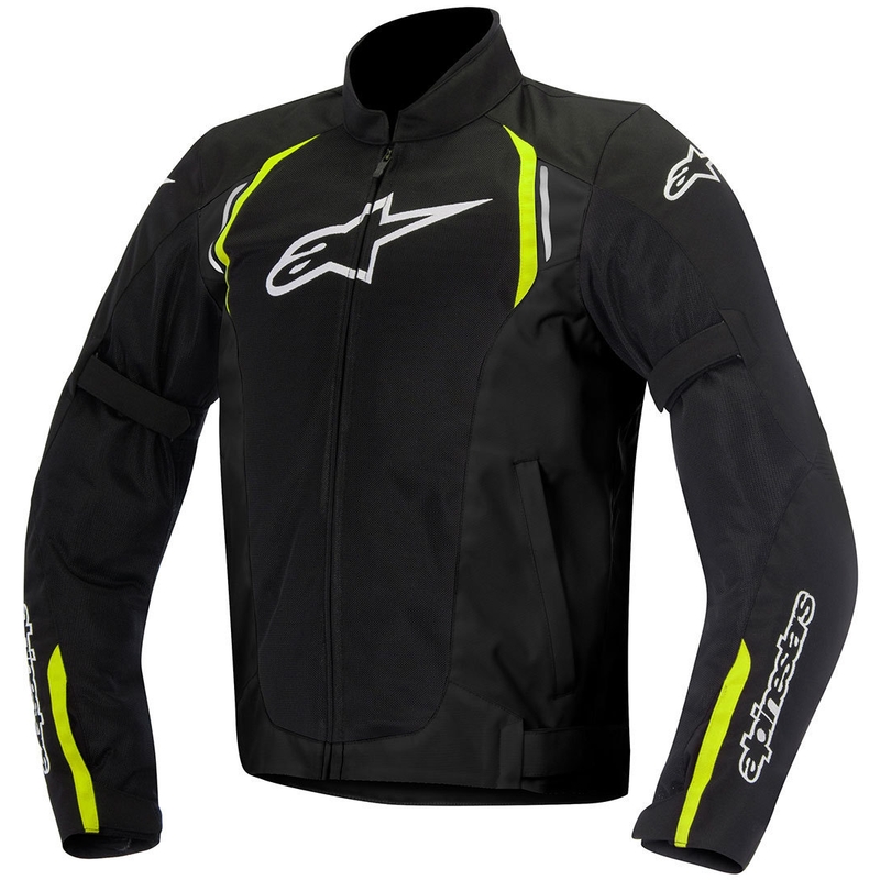 Alpinestars AST Air jachetă de motocicletă negru-galben-fluo