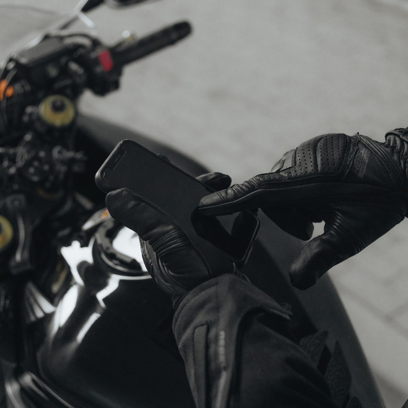 Mănuși de motocicletă Rebelhorn Hike II negre