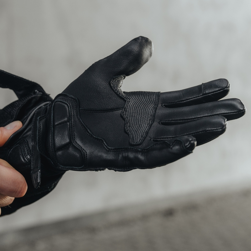 Mănuși de motocicletă Rebelhorn Hike II negre