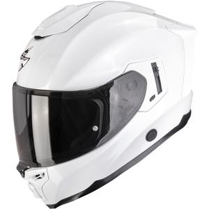 Cască integrală pentru motocicletă Scorpion EXO-1500 Air Solid, alb perlat