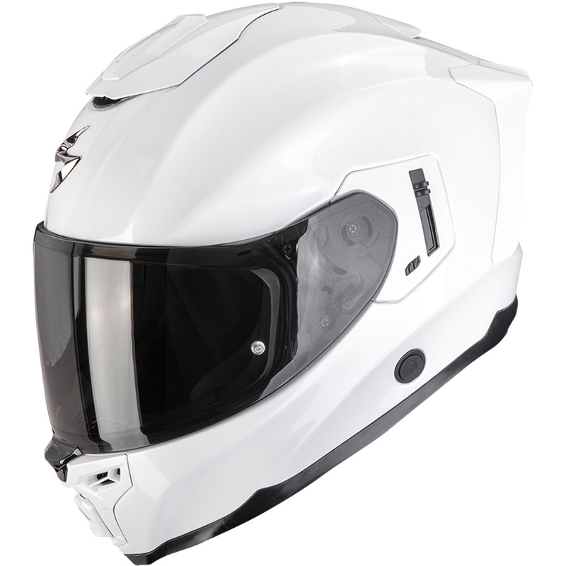 Cască integrală pentru motocicletă Scorpion EXO-1500 Air Solid, alb perlat
