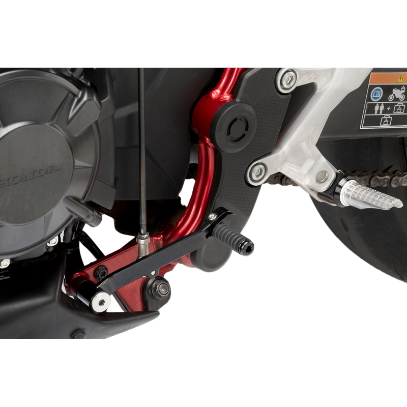 Gear shift pedal PUIG Negru ajustabila