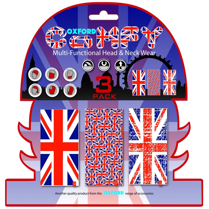 Oxford Comfy Union Jack Scarves