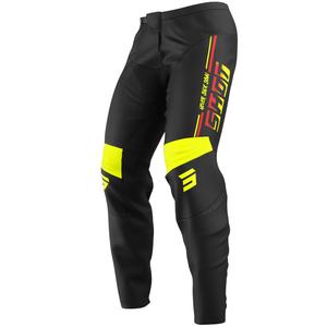 Pantaloni MX Shot Devo Block Galben Fluo