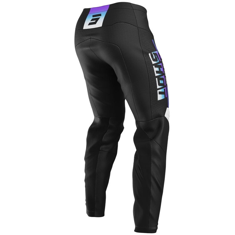 Pantaloni motocross Shot Devo Block violet