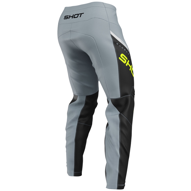Pantaloni MX Shot Devo Daytona Galben Fluo