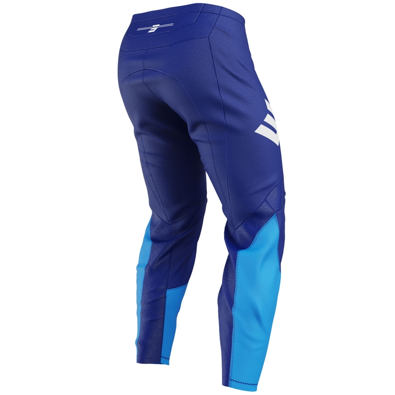 Pantaloni motocross Shot Draw Private albaștri