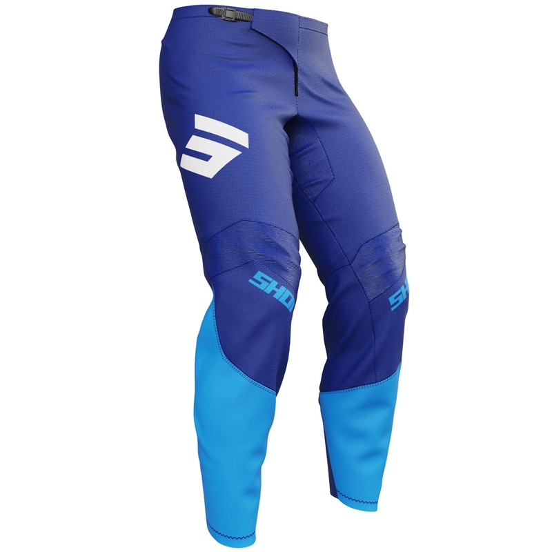 Pantaloni motocross Shot Draw Private albaștri