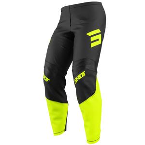 Pantaloni MX Shot Draw Private Galben Fluo
