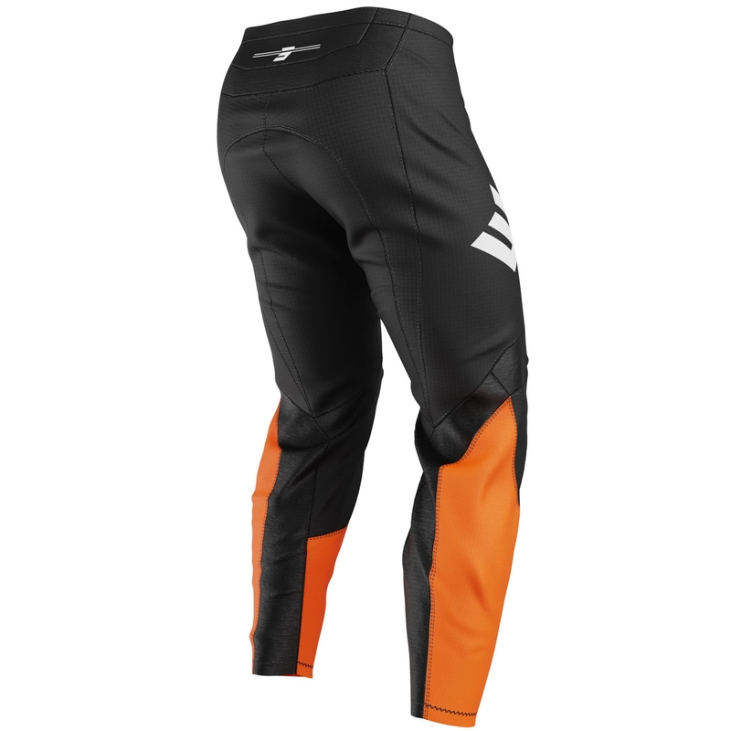 Pantaloni motocross Shot Draw Private portocalii