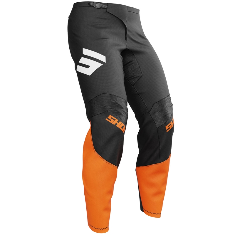 Pantaloni motocross Shot Draw Private portocalii