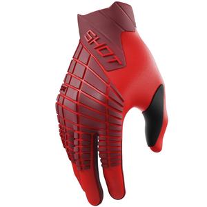 Mănuși motocross Shot Core Max roșii