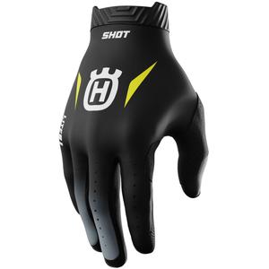 Mănuși de motocross Shot Lite HVA 26 negre