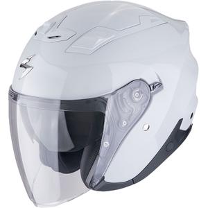 Casca de motocicletă Scorpion EXO-Z1 Solid Open, alb perlat