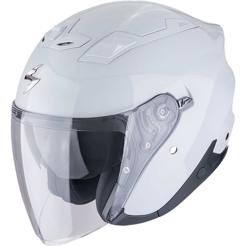 Cască de motocicletă deschisă Scorpion EXO-Z1 SOLID gri deschis